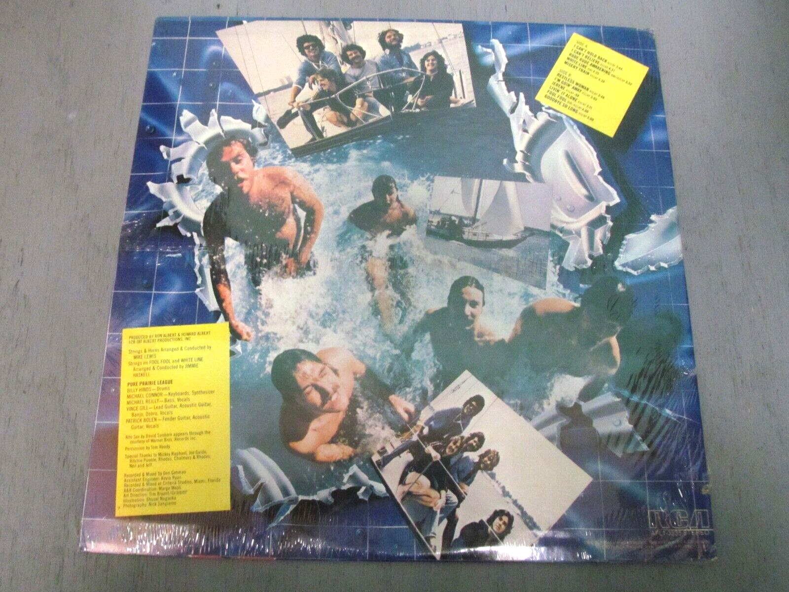 PURE PRAIRIE LEAGUE Can't Hold Back 1979 LP Sealed VINYL Record NEW OLD