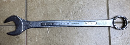 CHINA PITTSBURGH 1 5 8 COMBINATION WRENCH 19 5 EBay