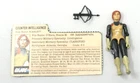 GI JOE ARAH Scarlett Figure Straigt Arm 1982 Complete with file card Vintage