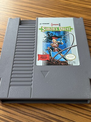 Castlevania II: Simon's Quest (Nintendo NES, 1988) Cart Only. Tested and Working
