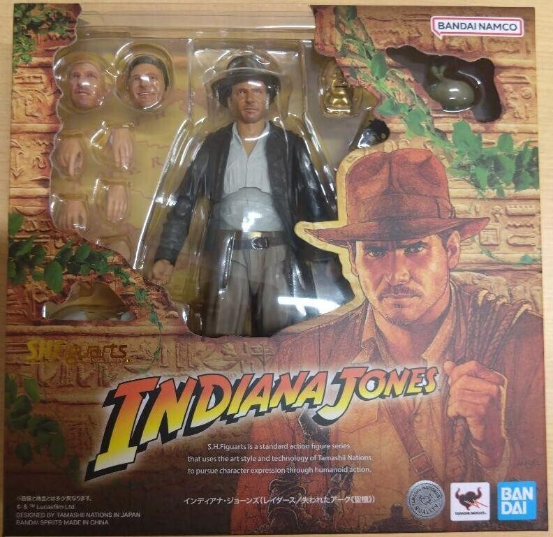 Bandai S.H.Figuarts Indiana Jones Raiders of the Lost Ark Japan | eBay