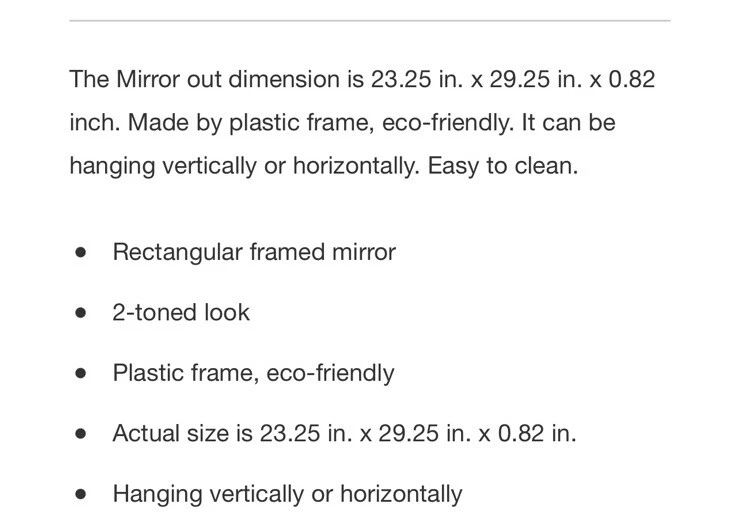 Home Decorator Collection 23x29 Rectangular Framed 2Toned Vanity Mirror, Silver - Image 2 of 4