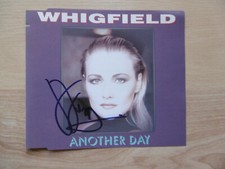 Whigfield Autogramm signed CD-Cover "Another Day"