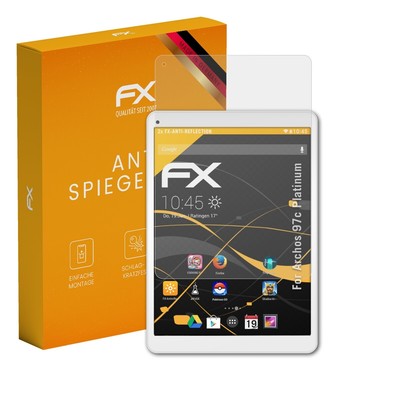atFoliX 2x Displayfolie für Archos 97c Platinum Schutzfolie matt&stoßfest Folie