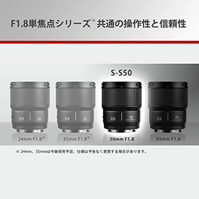 Panasonic LUMIX S-S50 50mm f/1.8 Lens - Black for sale online | eBay