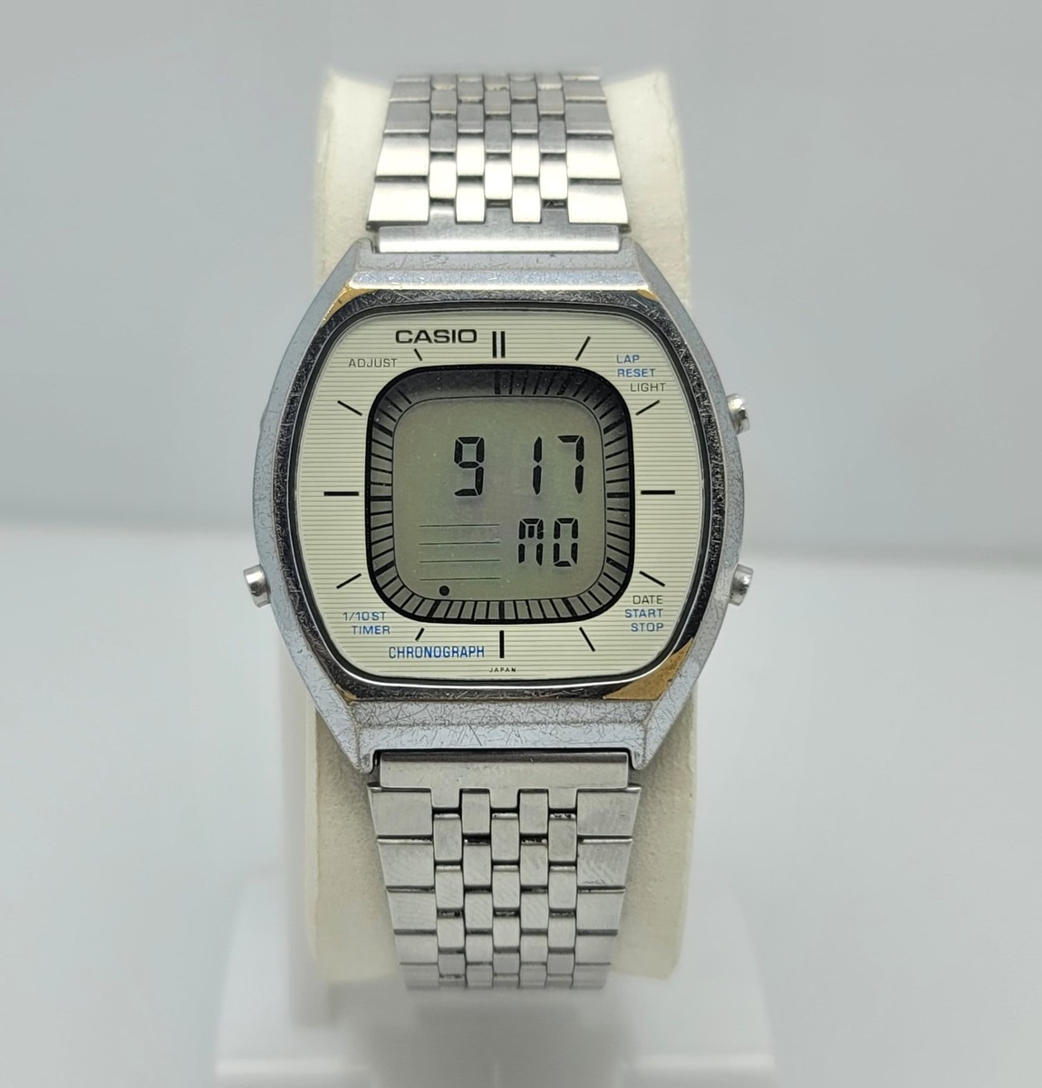 時計 CASIO 56QS-38 Casio Digital 56QS-38 Time Scan Quartz Vintage Men's Watch