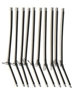 20-100x Anti-Tangle Feeder Abstandshalter   mit Karabiner 20 cm | 25 cm