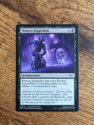 MAGIC THE GATHERING DUSKMOURN Winters Eingreifen C DSK0123 NM MTG 