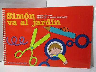 Simon Va Al Jardin, Cuaderno Para Niños de 4 Y 5 Años JARDIN INFANTIL TRANSICION