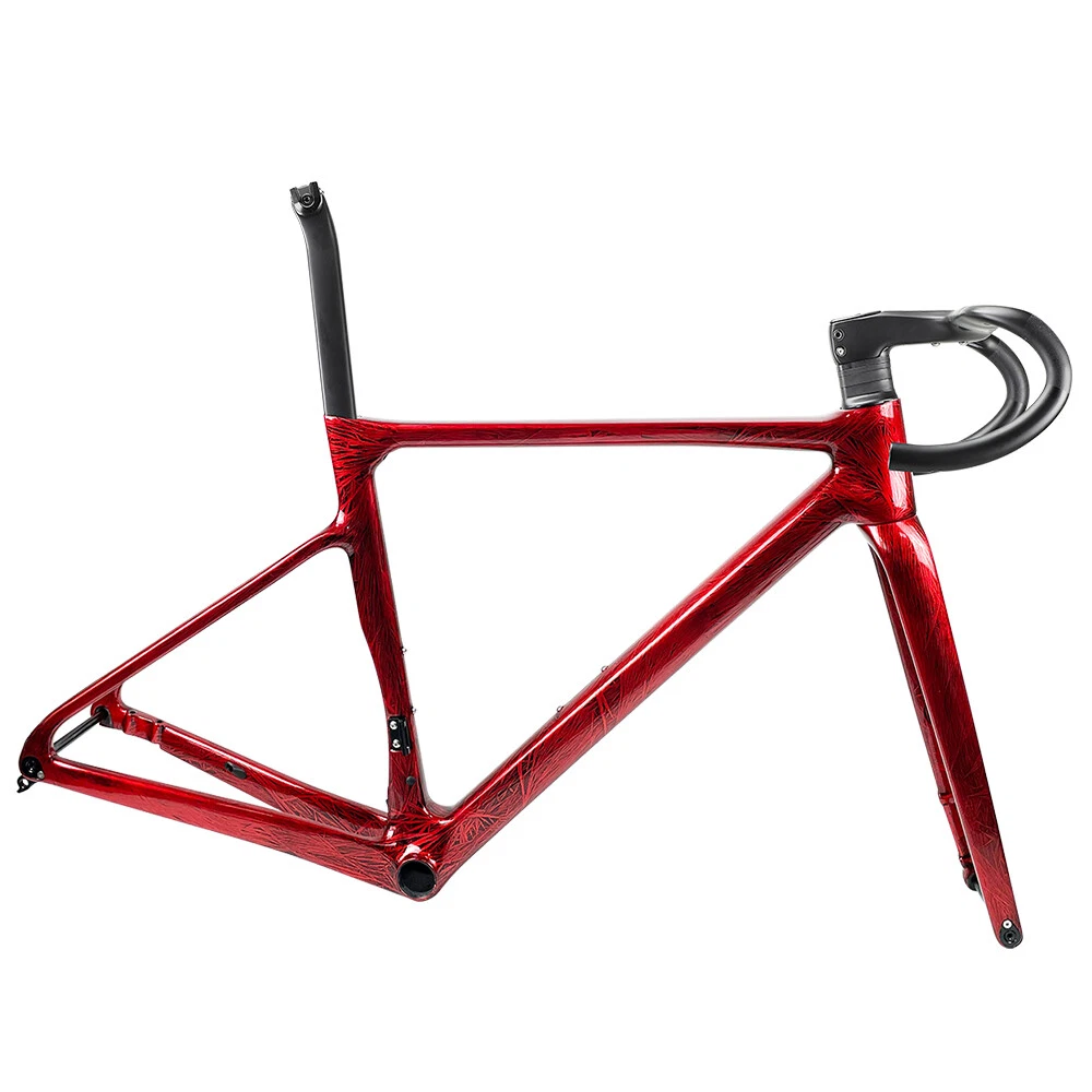 Carbon Fiber Frame, Fork & Extras Red Bike Frames for sale | eBay