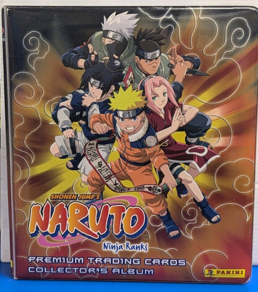 PANIN1 NARUTO NINJA RANKS 72 CARD BASE & WAY OF THE NINJA 108 BASE