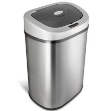 Nine Stars 21.1 Gallon Trash Can, Motion Sensor Touchless Kitchen Trash Can, Sta