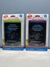 2 Pack LCD Writing Tablet for Kids Doodle Board 12-Inch, Electronic Green,purple