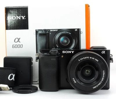 Objectif pour appareil photo numérique SONY Alpha A6000 noir ILCE-6000... - Photo 1/4