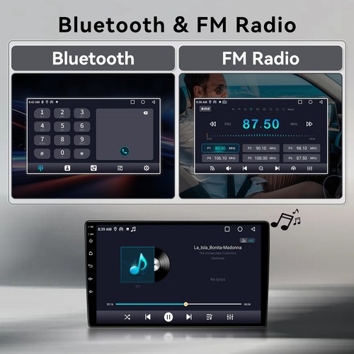 10.1" Car Stereo For Ford Mustang 2010-2014 Android13  Carplay Car Radio Wifi - Picture 6 of 8
