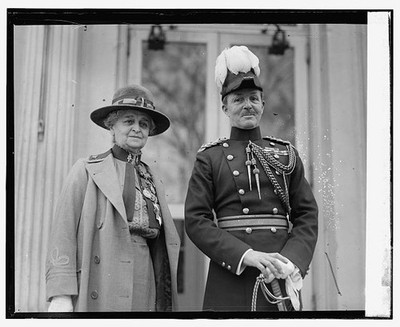Photo:Dame Maude McCarthy & Colonel C.E.C.G. Charlton,3/13/24,March 1924,2