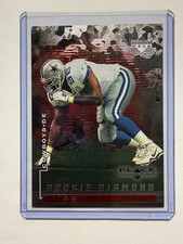 1998 Upper Deck Black Diamond Rookie Diamond Greg Ellis Football Card #110. rookie card picture