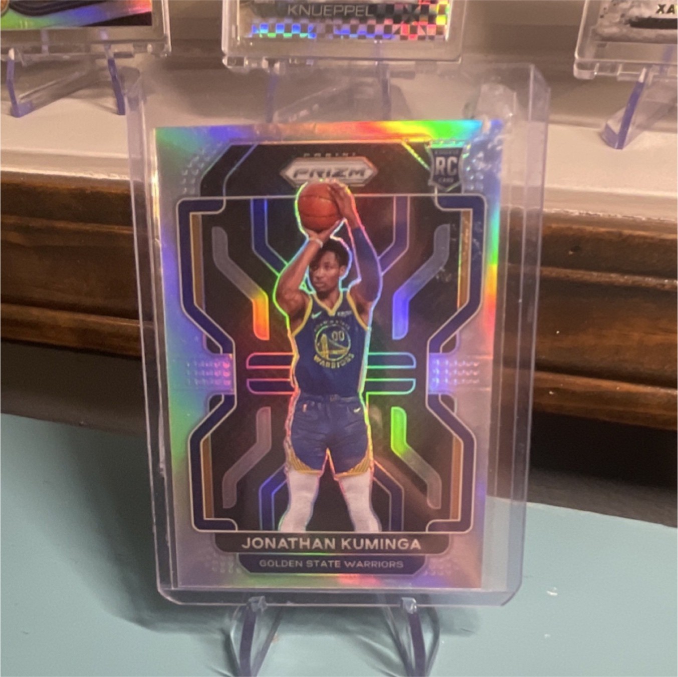 Panini 2021-22 Prizm Jonathan Kuminga Rookie Golden State Warriors #307