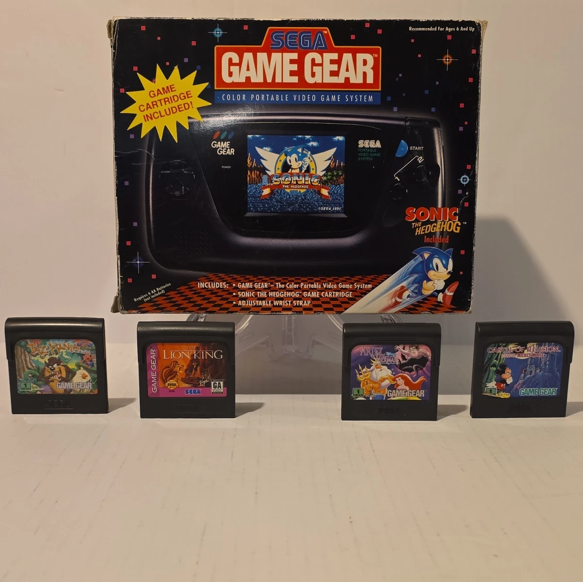 Игровые приставки Sega Game Gear Box In Video Game - огромный