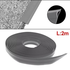 TPE Carpet Edge Strip for Safe For Seamless Floor Transition in Dark Grey