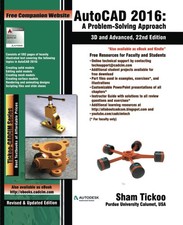 AutoCAD 2016: A Problem-Solving Approach, 3D and Advanced, 22nd Edition - pa...