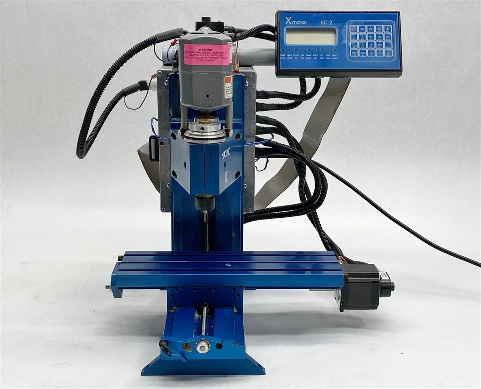 MAXNC 10 Benchtop Mini CNC Milling Machine w/ Ximotion EC-2 Controller - Image 2 of 4