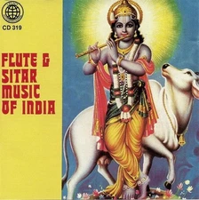 Flute & Sitar Music of India by Alla Rakha/Ravi Shankar/Vijay Raghav Rao (CD,...