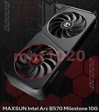 New Maxsun Intel Arc B570 Milestone 10G graphics card quick shipment