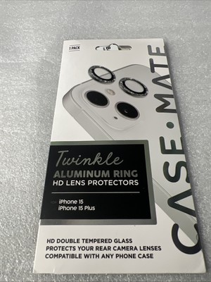 Case-Mate Apple iPhone 15/iPhone 15 Plus Aluminum Ring Lens Protector - Twinkle
