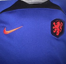 Nike Niederlande Fußballtrikot Auswärts 2022/23 Holland Blau Größe S