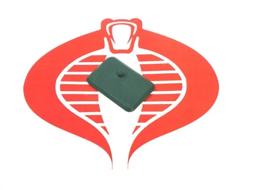 GI Joe Weapon Dark Green Stand From Battle Gear 1984 Original Figure Accessory