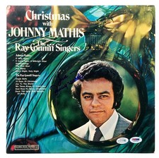 Johnny Mathis Signed Autographed Record Album LP ACOA PSA