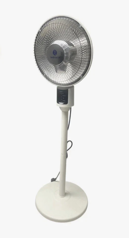 STUFA AL CARBONIO CON TELECOMANDO VENTILATORE AD ARIA CALDA OSCILLANTE - Immagine 2 di 4