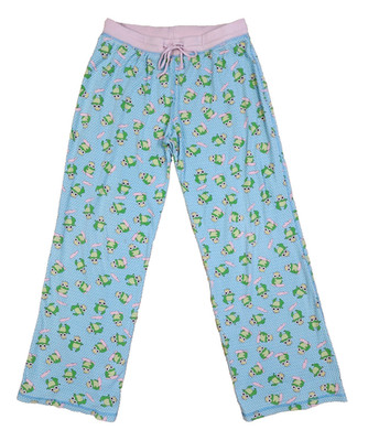 Fred Is Red princess Frog Pajama Pants Size Small Y2K