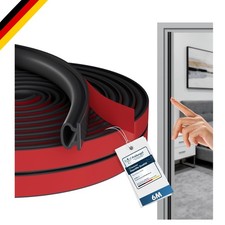 Selbstklebendes Türdichtungsband 6m Gummi Abdichtung Fenster & Tür