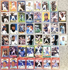 1988-95 Bo Jackson Lot Of 45 Baseball Cards Royals/White Sox/Angels Please Read!