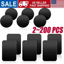 Metal Plates Adhesive Sticker Replace For Magnetic Car Mount Phone Holder lot