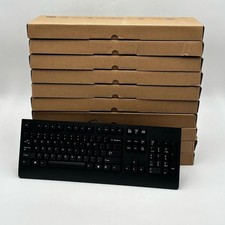 Lot of 9 - New Lenovo Traditional USB Wired Keyboards - New in box