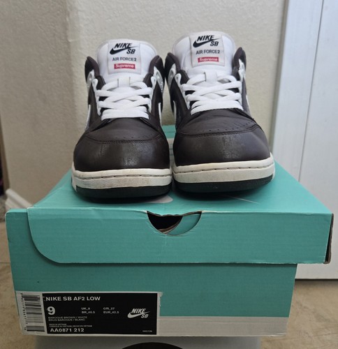 Nike SB AF2 Low 'Supreme' - Picture 2 of 9