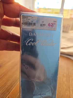 Davidoff Cool Water Woman Eau de Toilette Spray 100 ml Normale Größe