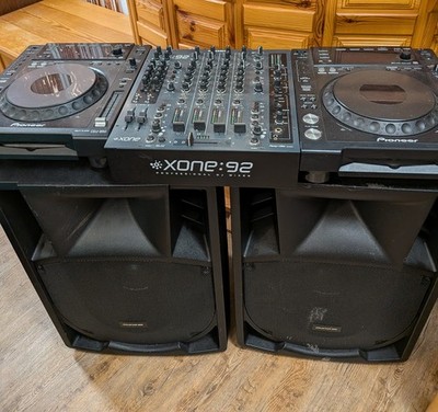 Komplett Set. Wie abgebildet. Pioneer. Allen & Heath. Boxen.