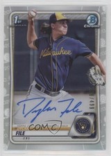 2020 Bowman Chrome Prospect Auto Refractor 238/499 Dylan File #CPA-DF Auto 1r5
