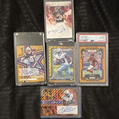 Panini 2023 Donruss Optic Tank Dell Rated Rookie #234 PSA 10 Auto 5-Card Lot