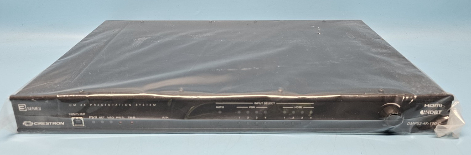 New Out of Box, Crestron DMPS3-4K-100-C 3Series DM 4K Presentation System 100.