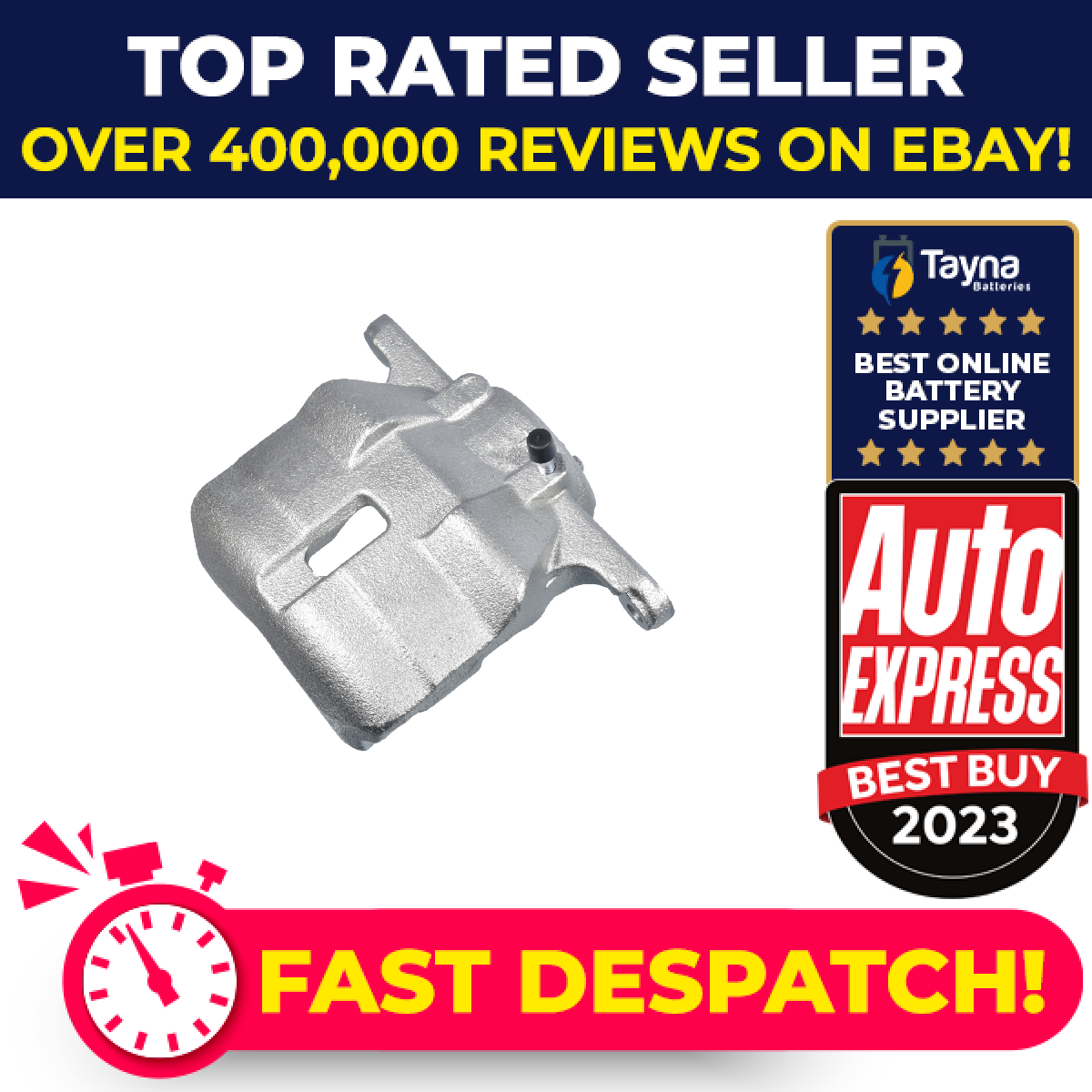 Brake Caliper fits NISSAN QASHQA J11 1.7D Front Left 2019 on R9N401 Blue Print