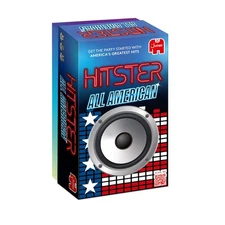 Jumbo Hitster - All American, Fun Music Quiz Card Game, 2-10 Players - 300 Best