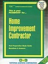 Home Improvement Contractor; Passbooks- 9780837339313, Corporation, spiral-bound