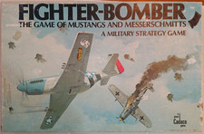 Fighter-Bomber: Mustangs and Messerschmitts Board Game - Cadaco - 1977