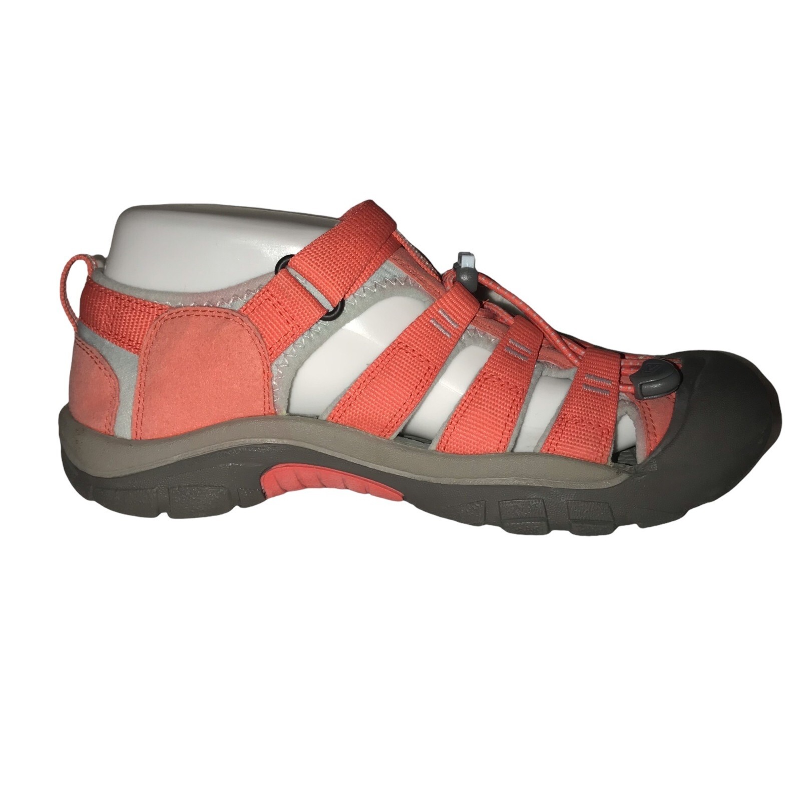 KEEN Sandali in pelle rosa da uomo 6 tela trekking campeggio scarpe da acqua all'aperto
