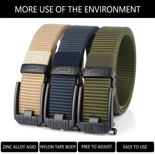Cinturón táctico TUSHI liberación rápida exterior militar cinturón de metal para hombres mujeres - Imagen 13 de 35